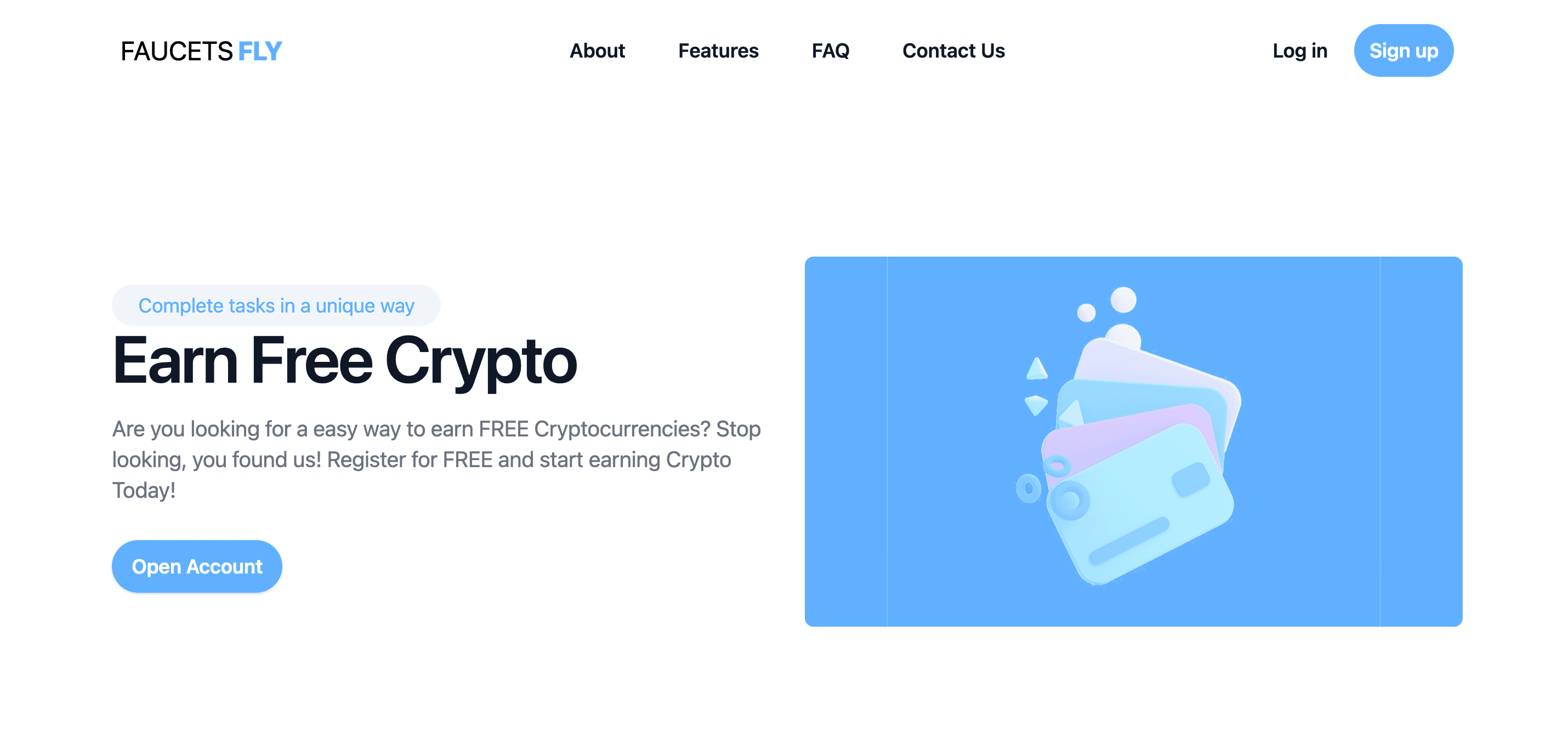 Crypto Faucet preview